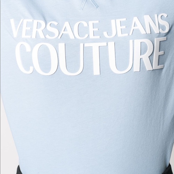 ⚡️NWT⚡️ ❌sold❌ Versace Jean Couture - Bluebell Tee - Picture 2 of 8